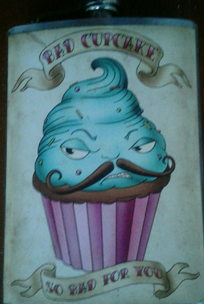 Cupcake flask